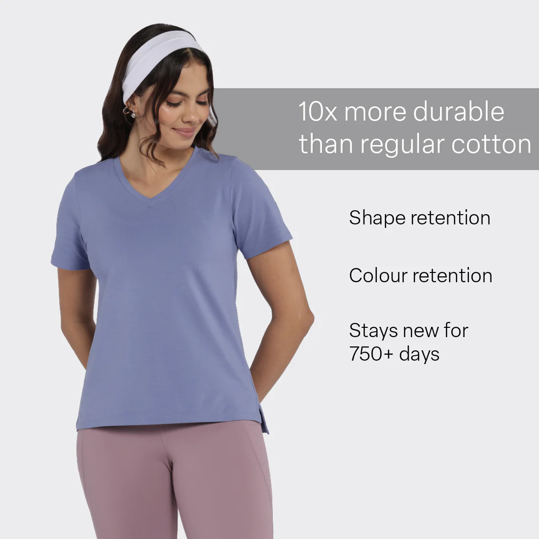 Last Tee - V Neck Half Sleeves - Image 63