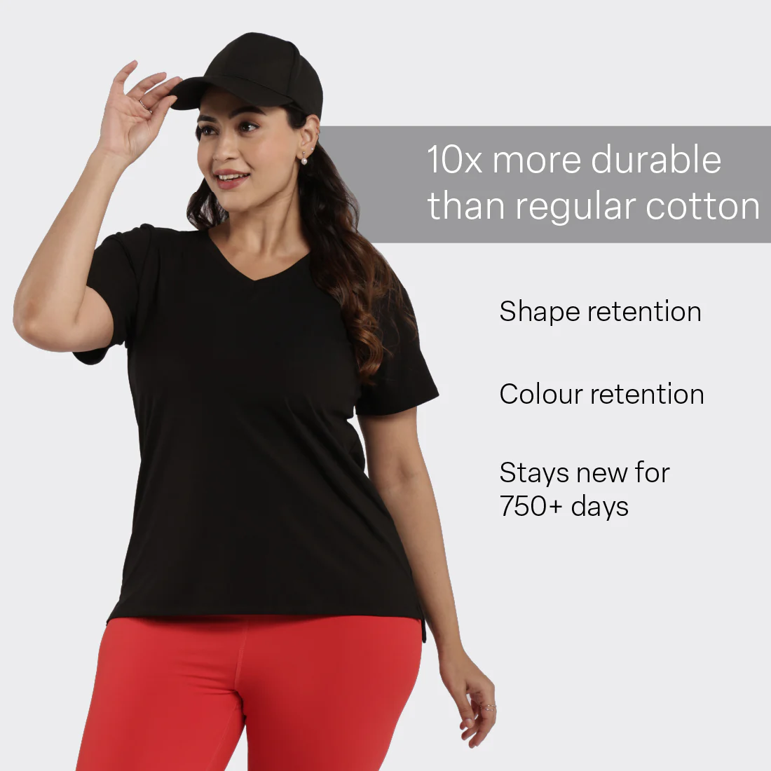 Last Tee - V Neck Half Sleeves - Image 65