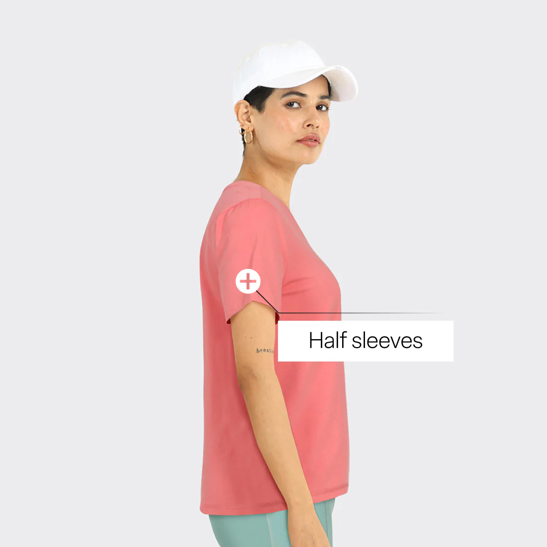 Last Tee - V Neck Half Sleeves - Image 7