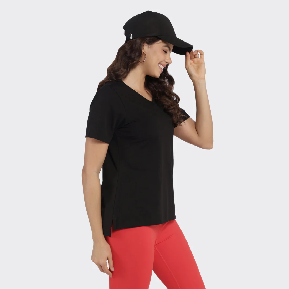 Last Tee - V Neck Half Sleeves - Image 70