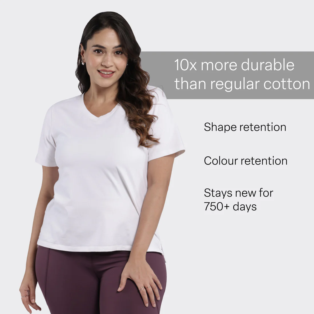 Last Tee - V Neck Half Sleeves - Image 74