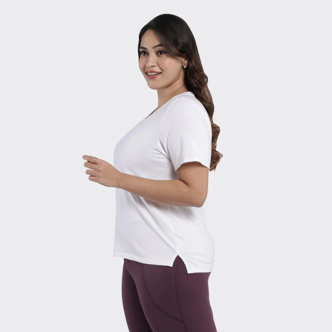 Last Tee - V Neck Half Sleeves - Image 75