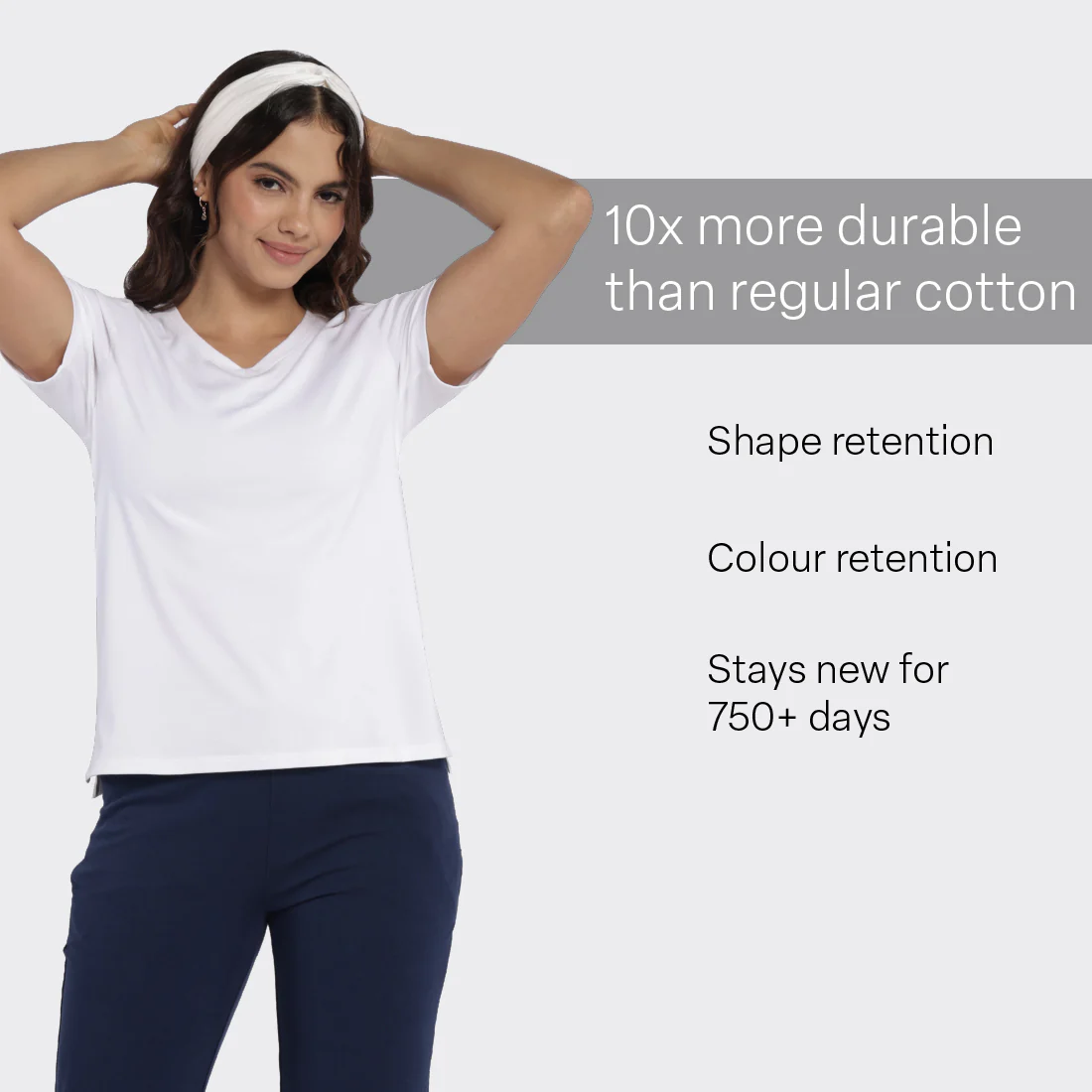 Last Tee - V Neck Half Sleeves - Image 78