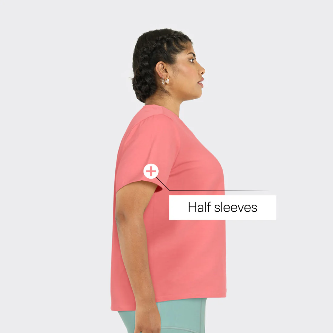 Last Tee - V Neck Half Sleeves - Image 8
