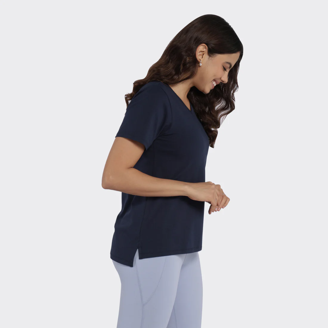 Last Tee - V Neck Half Sleeves - Image 82