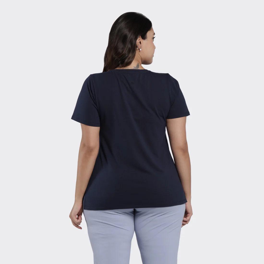 Last Tee - V Neck Half Sleeves - Image 87