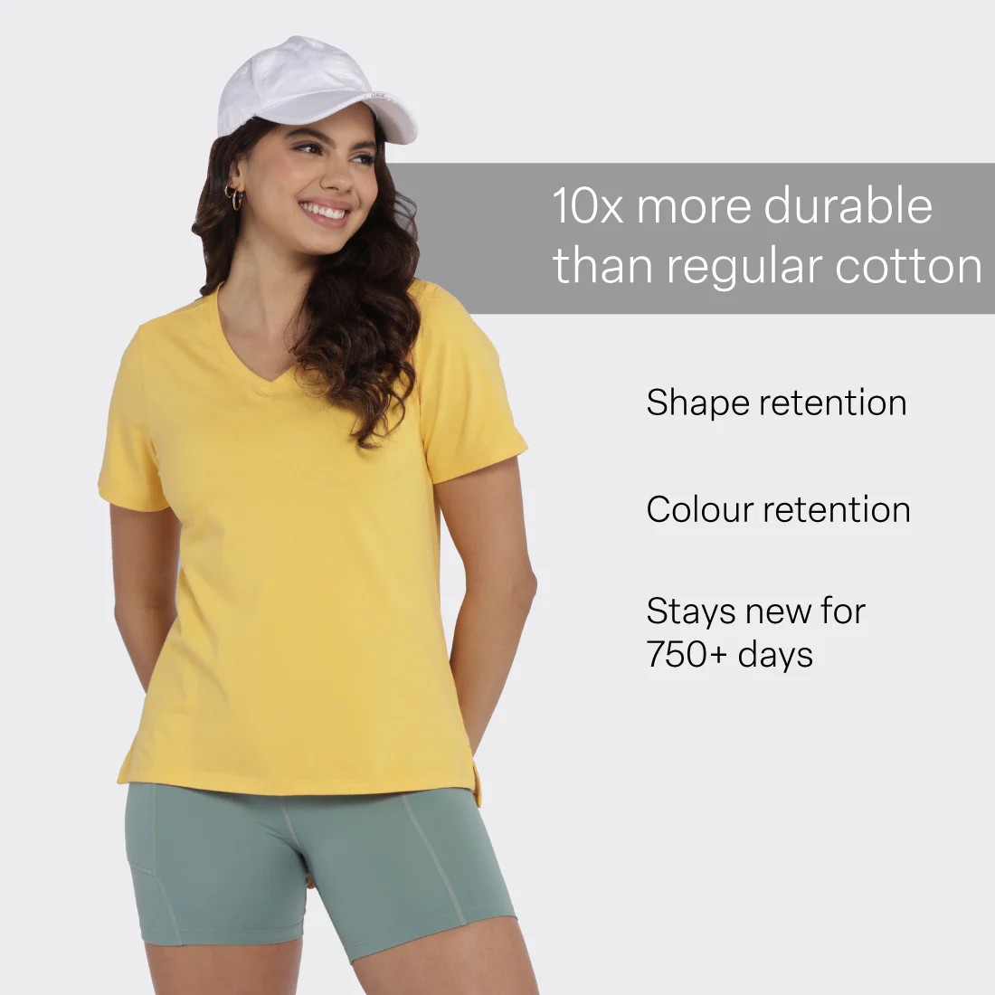 Last Tee - V Neck Half Sleeves - Image 94
