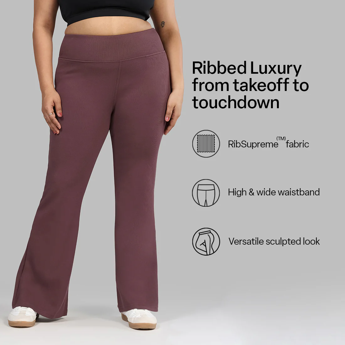 RibSupreme™ Flare Pants - Image 128