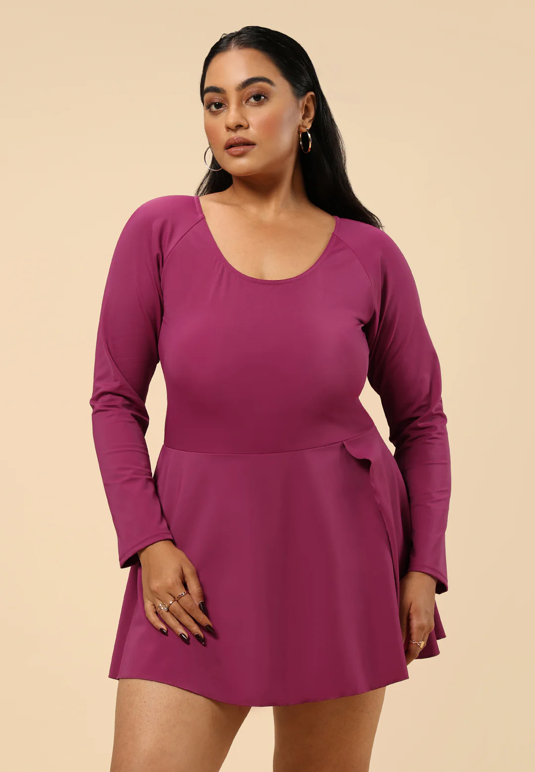 Bliss Swim Full Sleeve Dress - Image 2