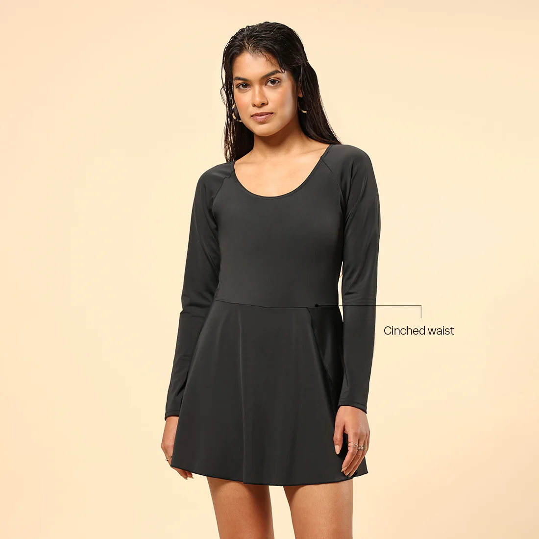 Bliss Swim Full Sleeve Dress - Image 35