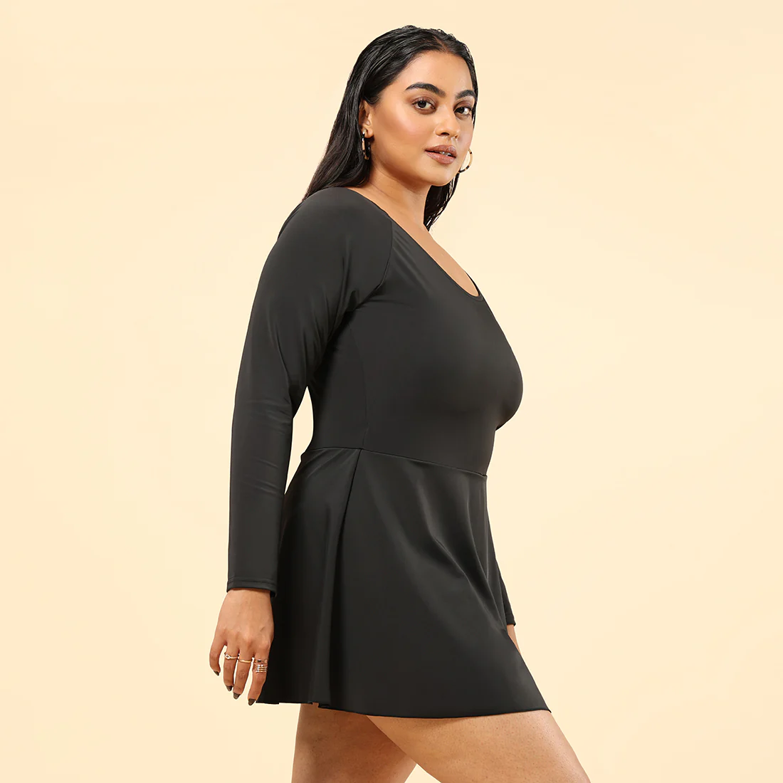 Bliss Swim Full Sleeve Dress - Image 38