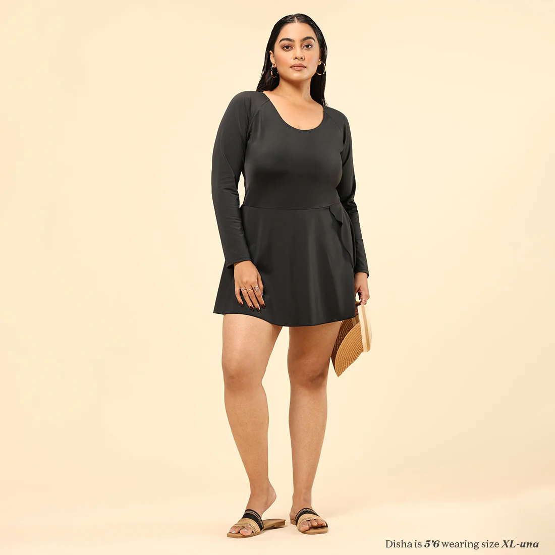 Bliss Swim Full Sleeve Dress - Image 42