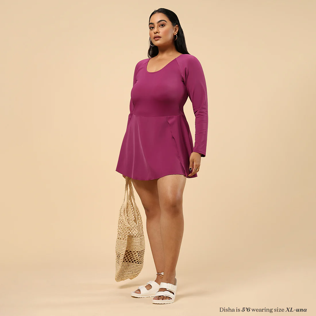 Bliss Swim Full Sleeve Dress - Image 56