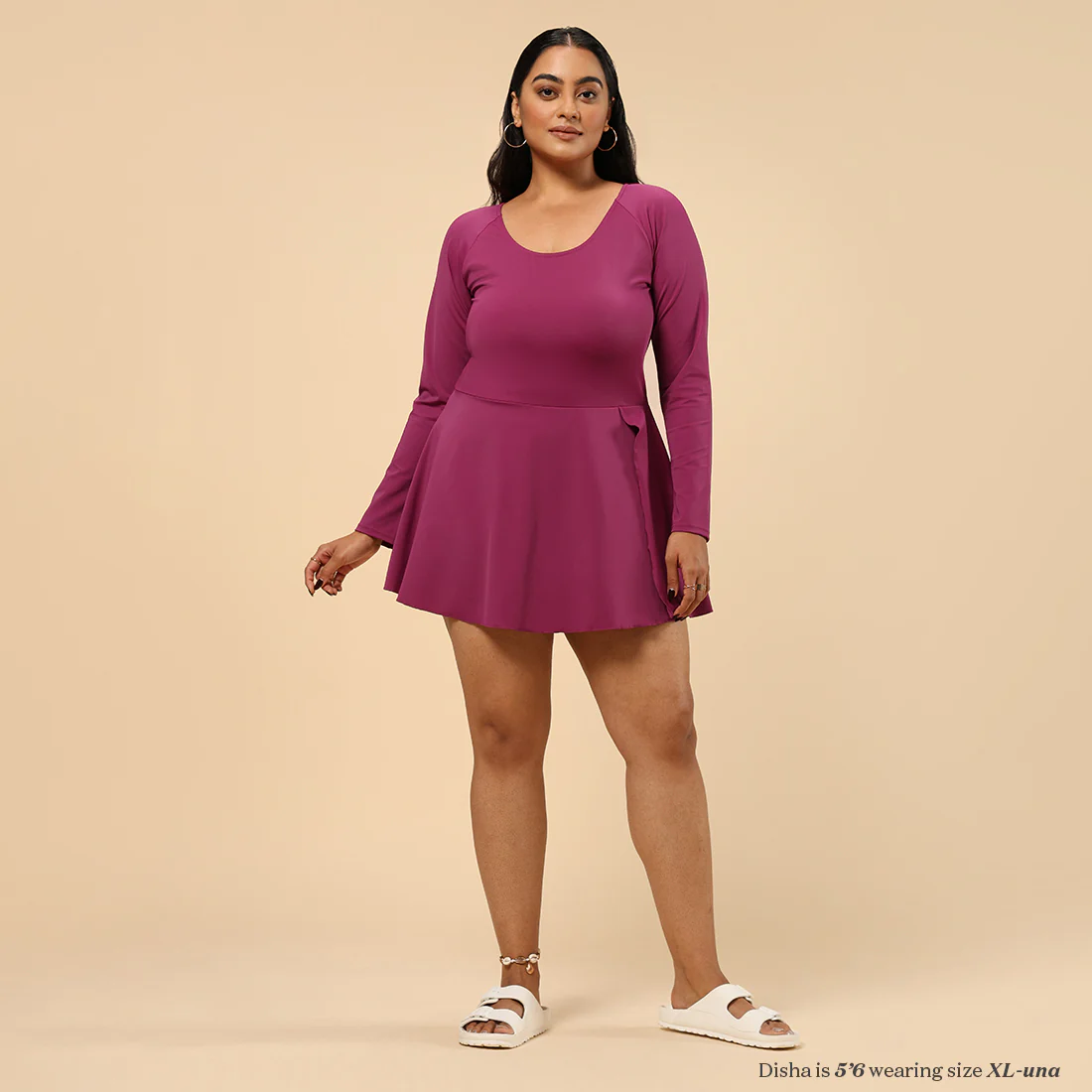Bliss Swim Full Sleeve Dress - Image 64