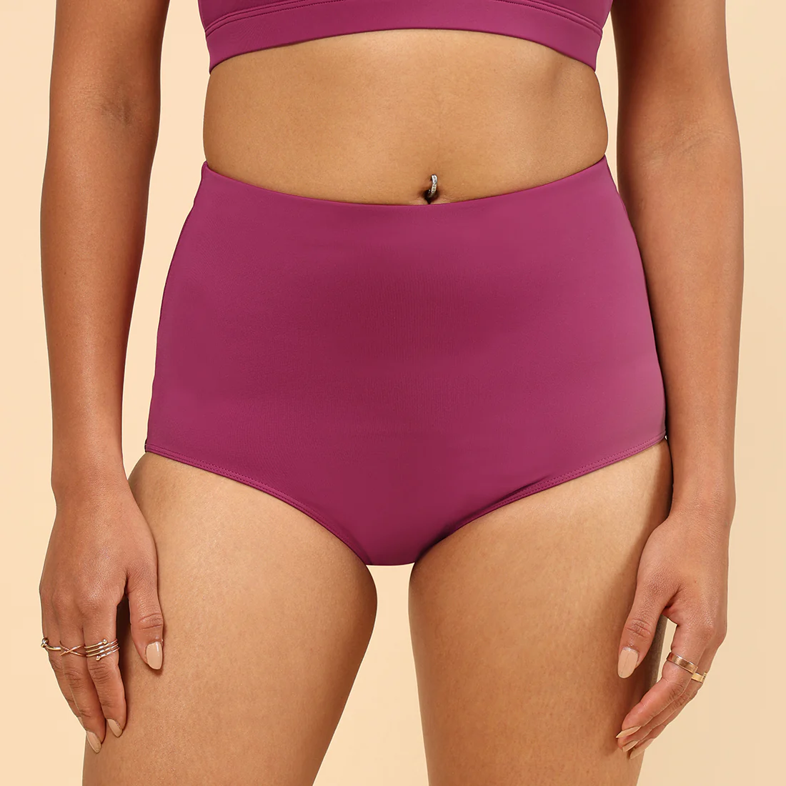 Bliss Swim High Waisted Bottom - Image 63