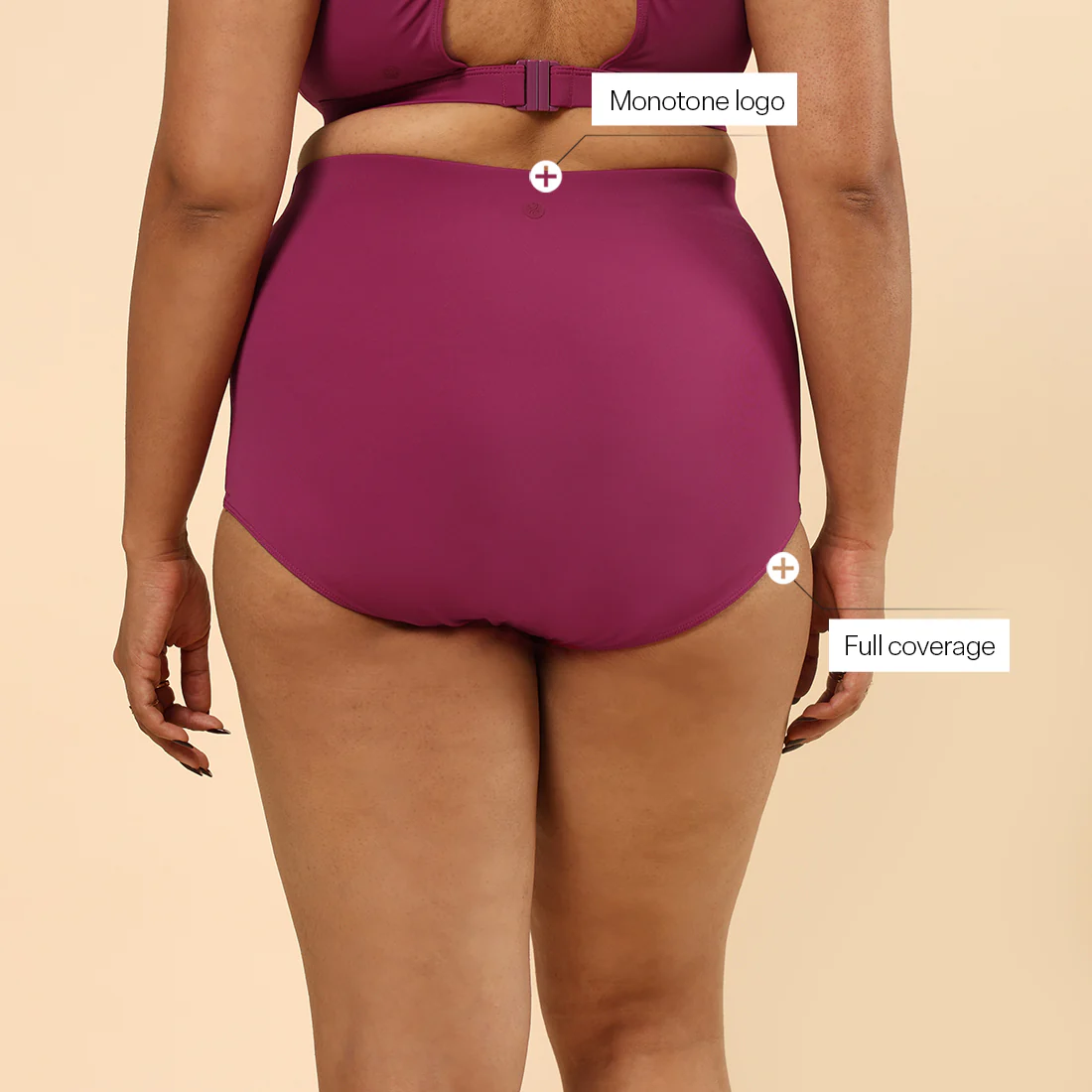 Bliss Swim High Waisted Bottom - Image 68