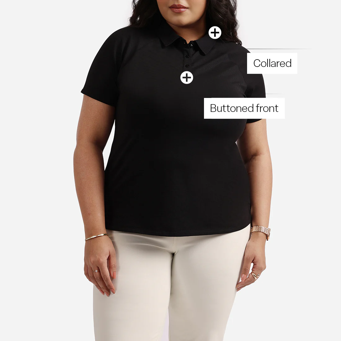 The Classic Pique Buttoned Polo - Image 5
