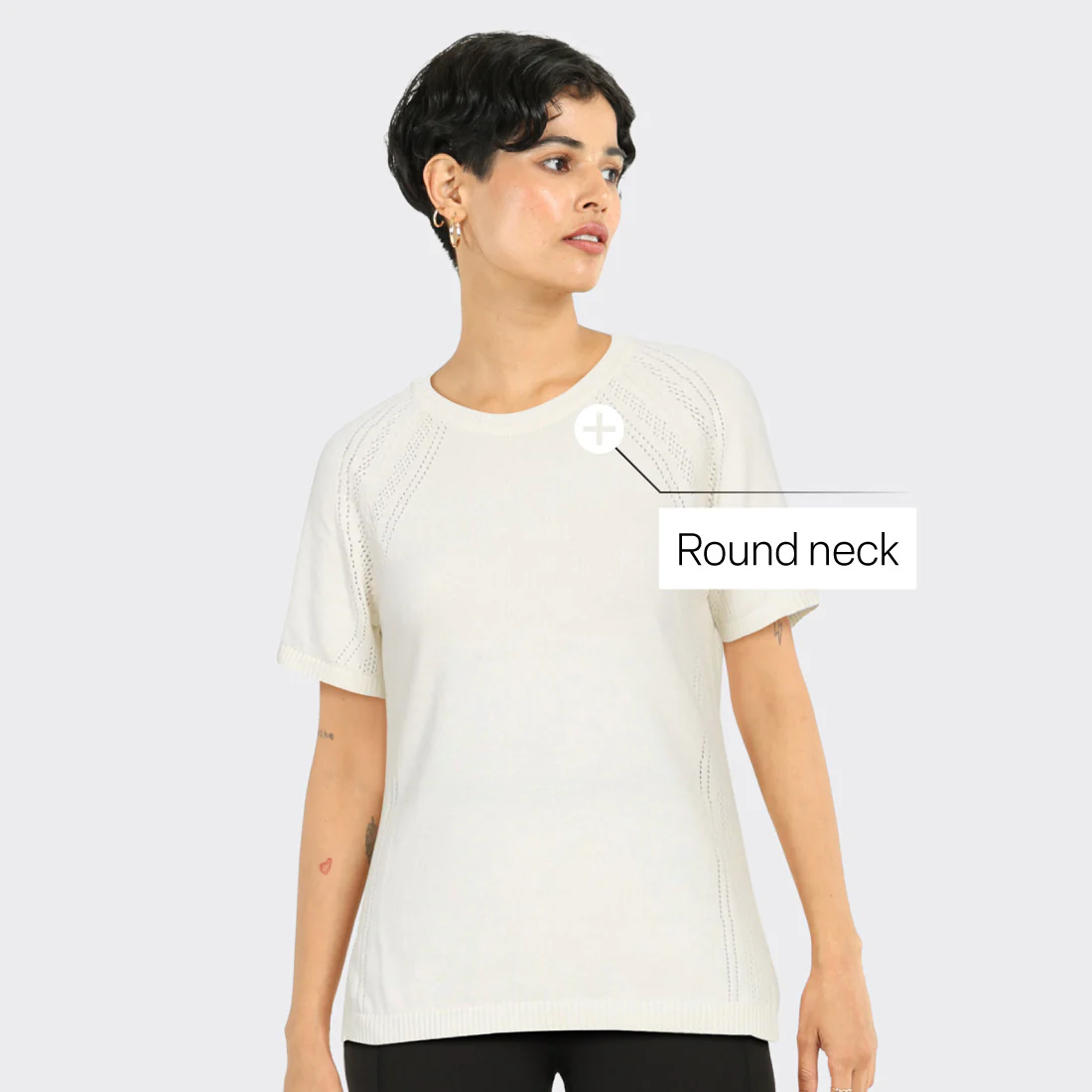 The Move All Day Pointelle Top - Image 101