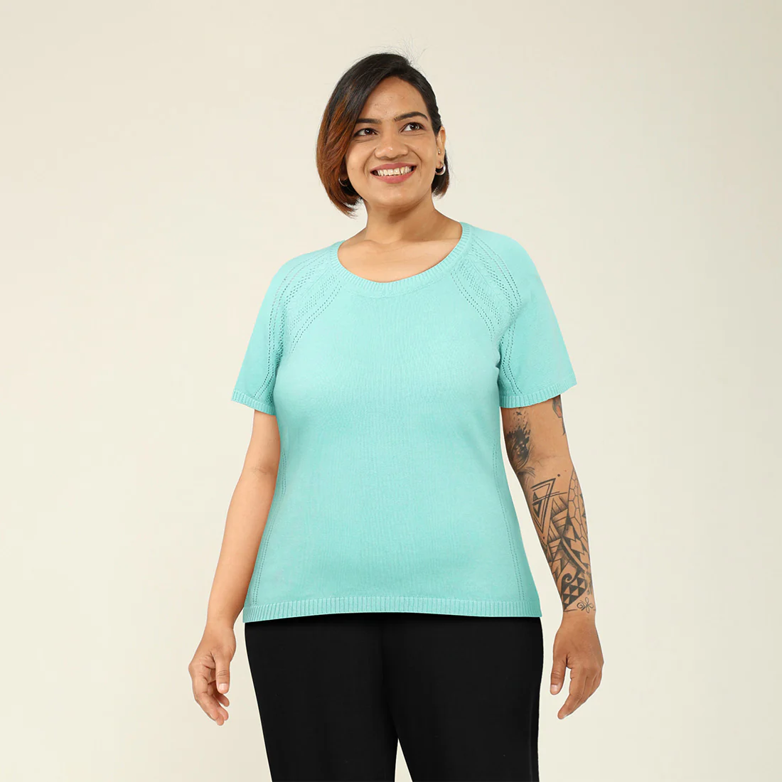 The Move All Day Pointelle Top - Image 12