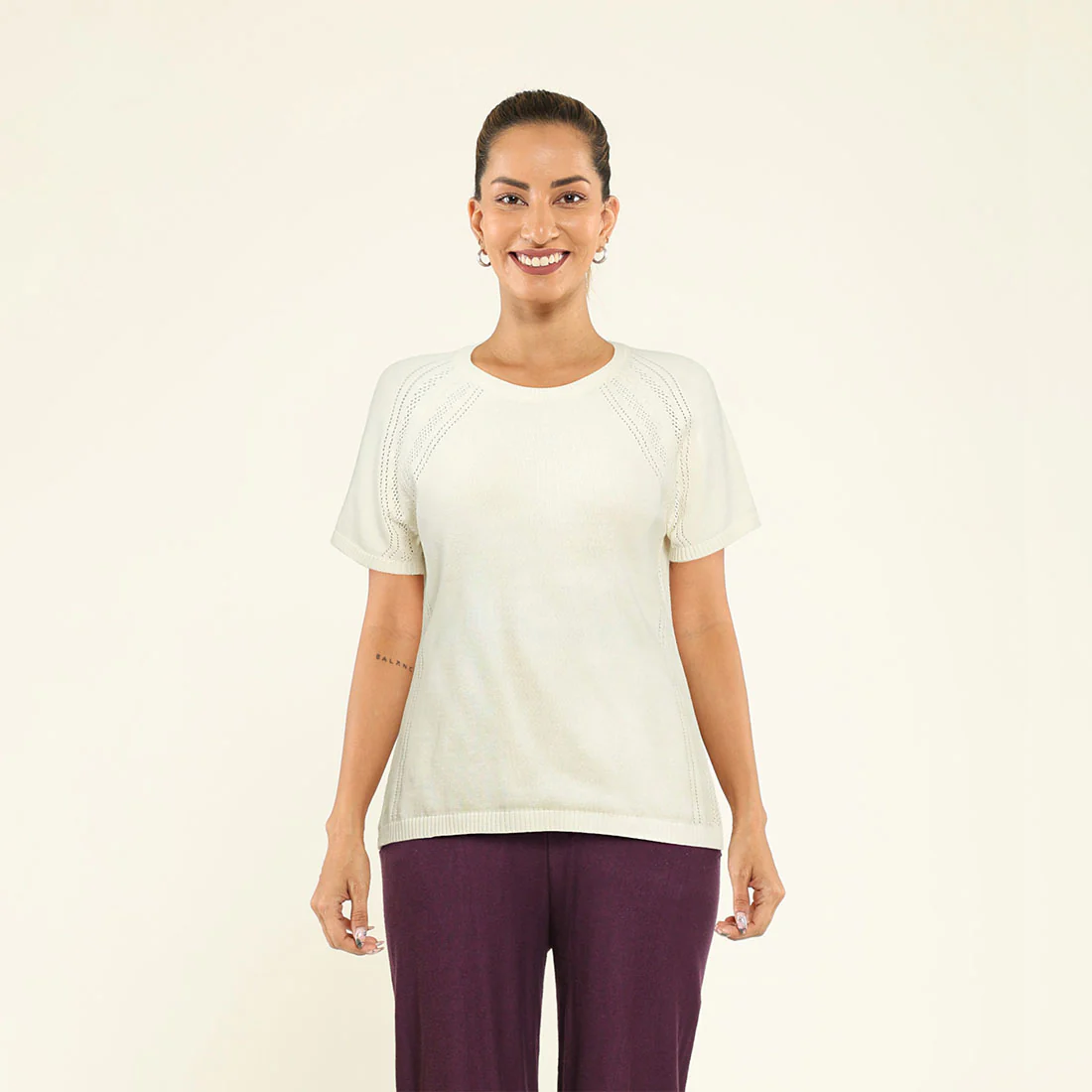 The Move All Day Pointelle Top - Image 15