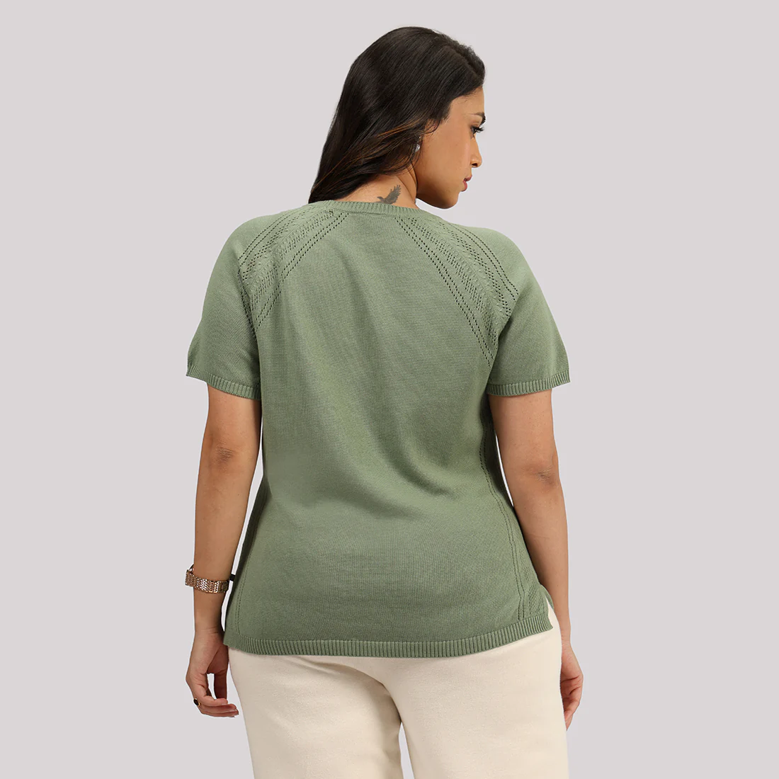 The Move All Day Pointelle Top - Image 150
