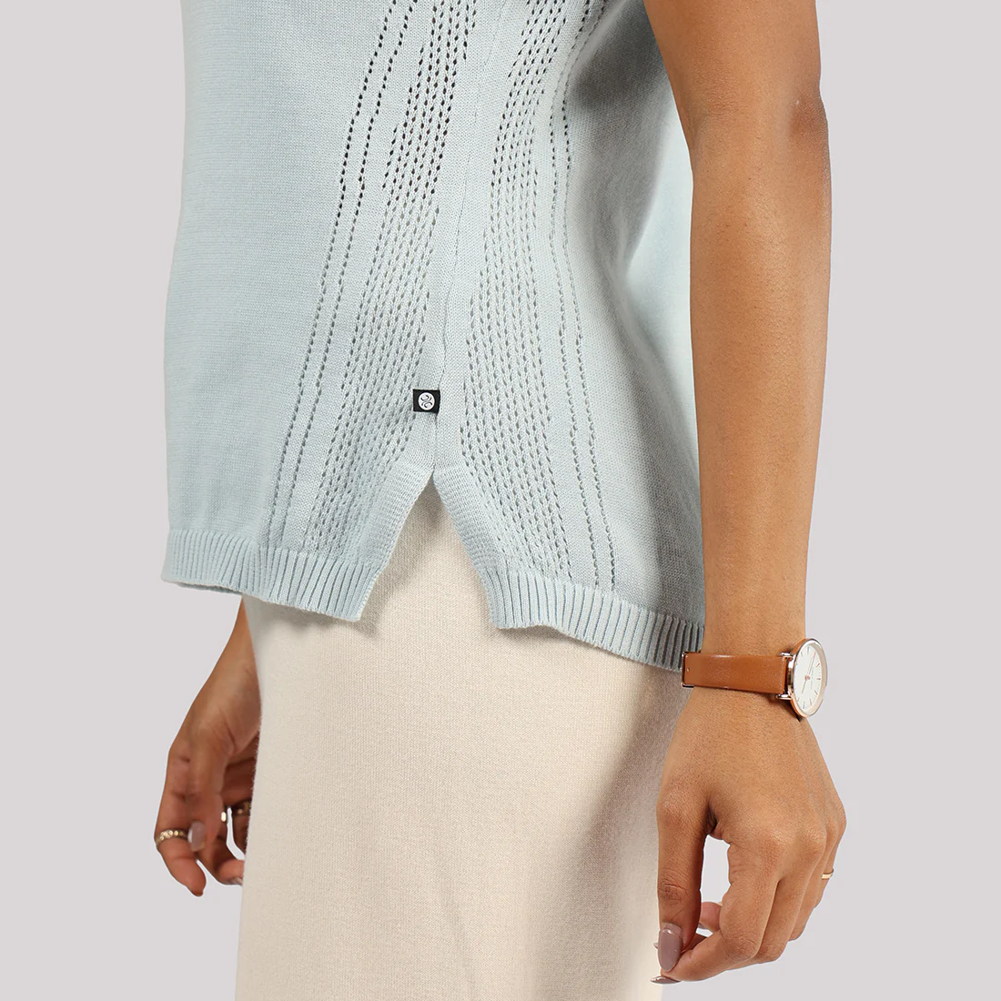The Move All Day Pointelle Top - Image 152