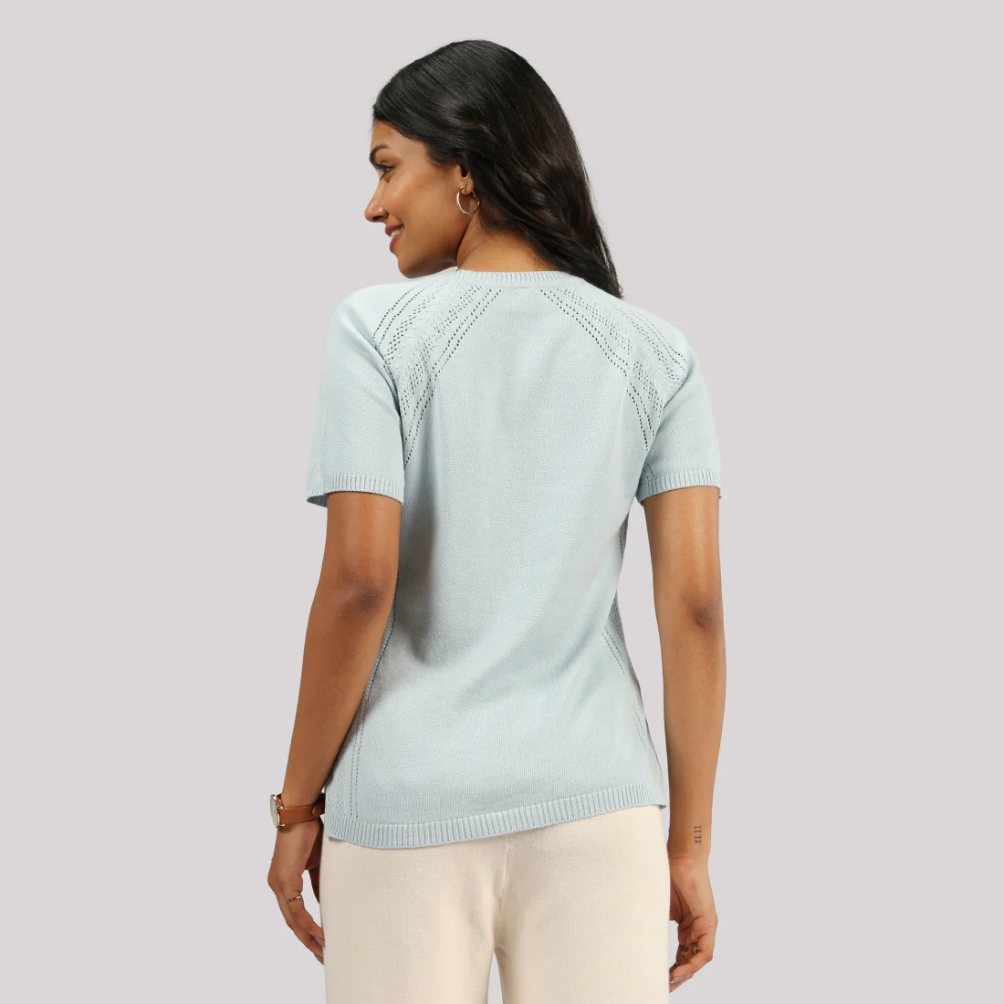 The Move All Day Pointelle Top - Image 155