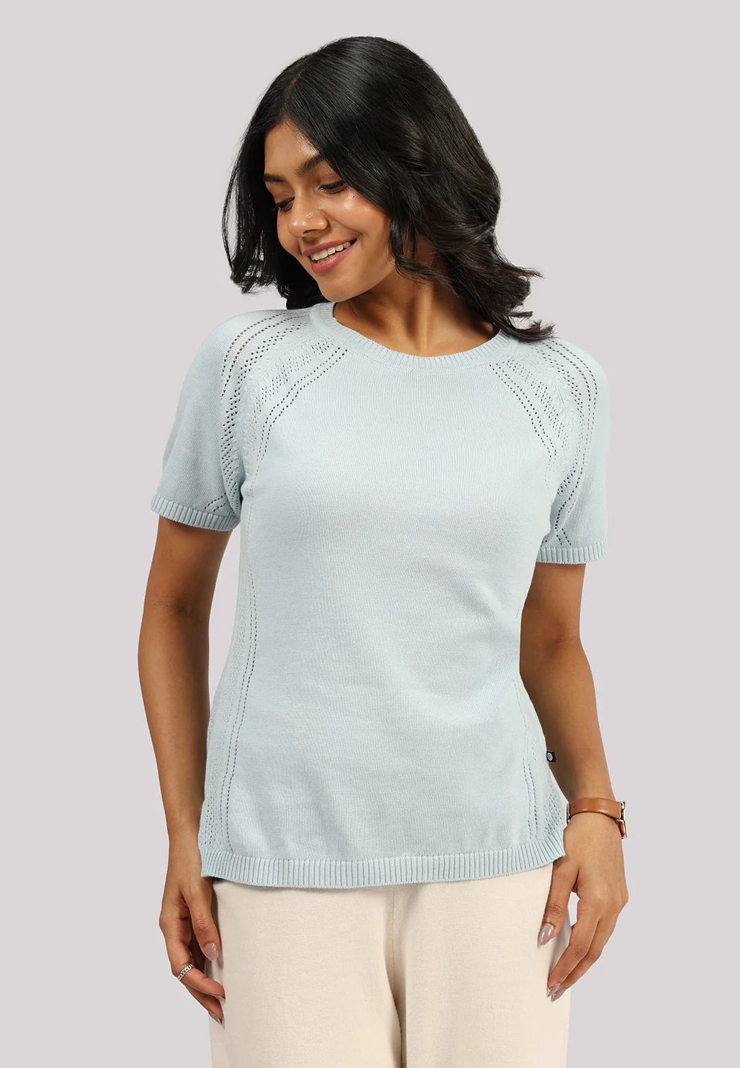 The Move All Day Pointelle Top - Image 165