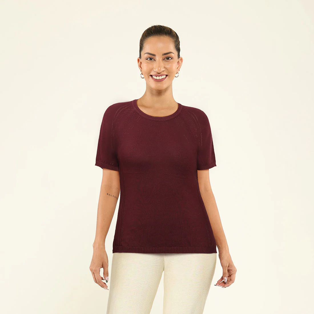 The Move All Day Pointelle Top - Image 23