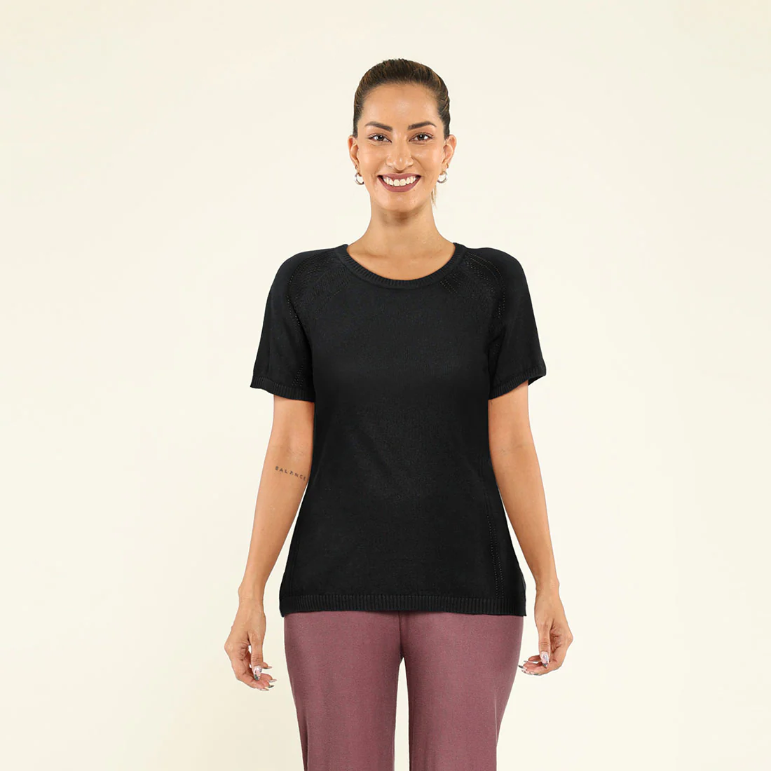 The Move All Day Pointelle Top - Image 37