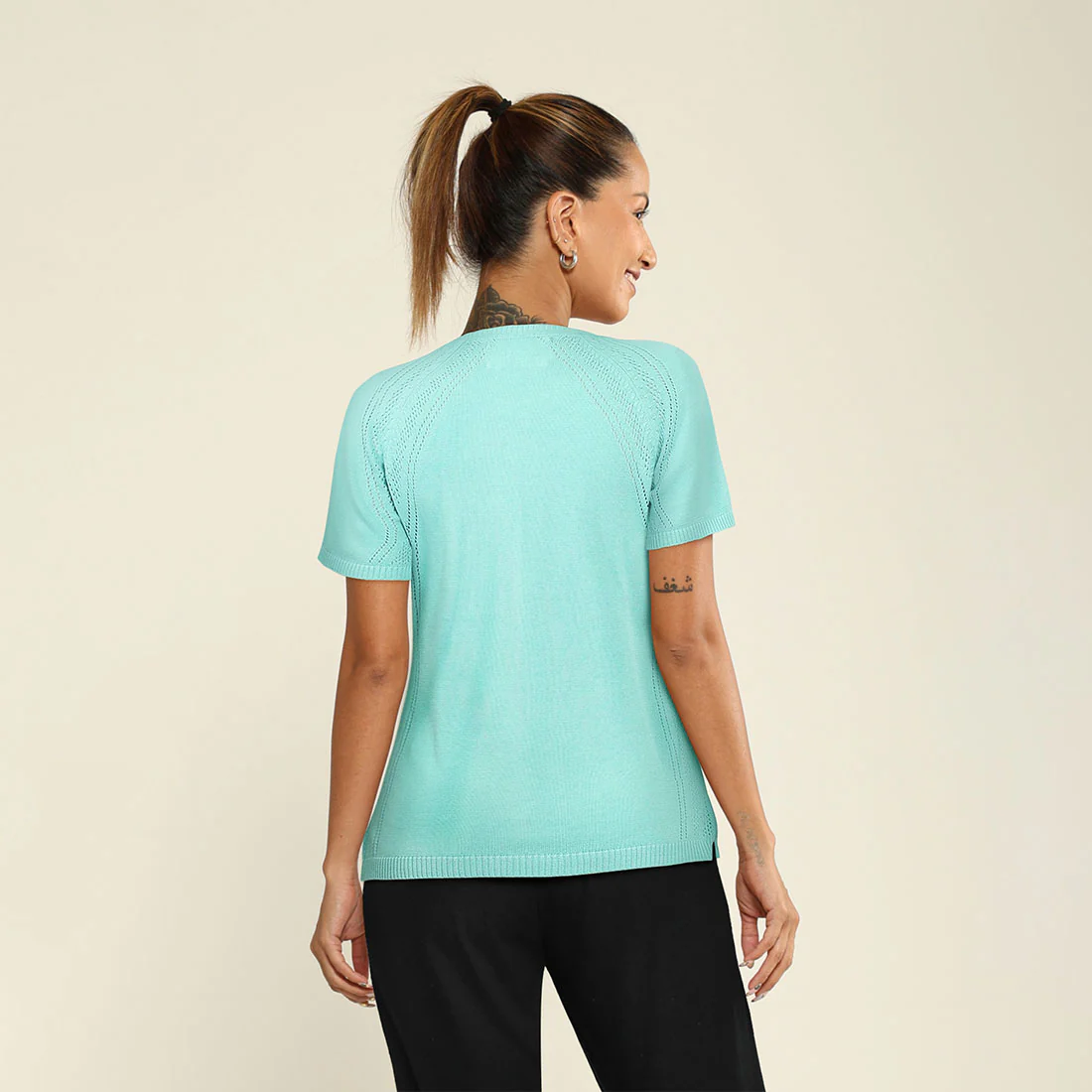The Move All Day Pointelle Top - Image 4