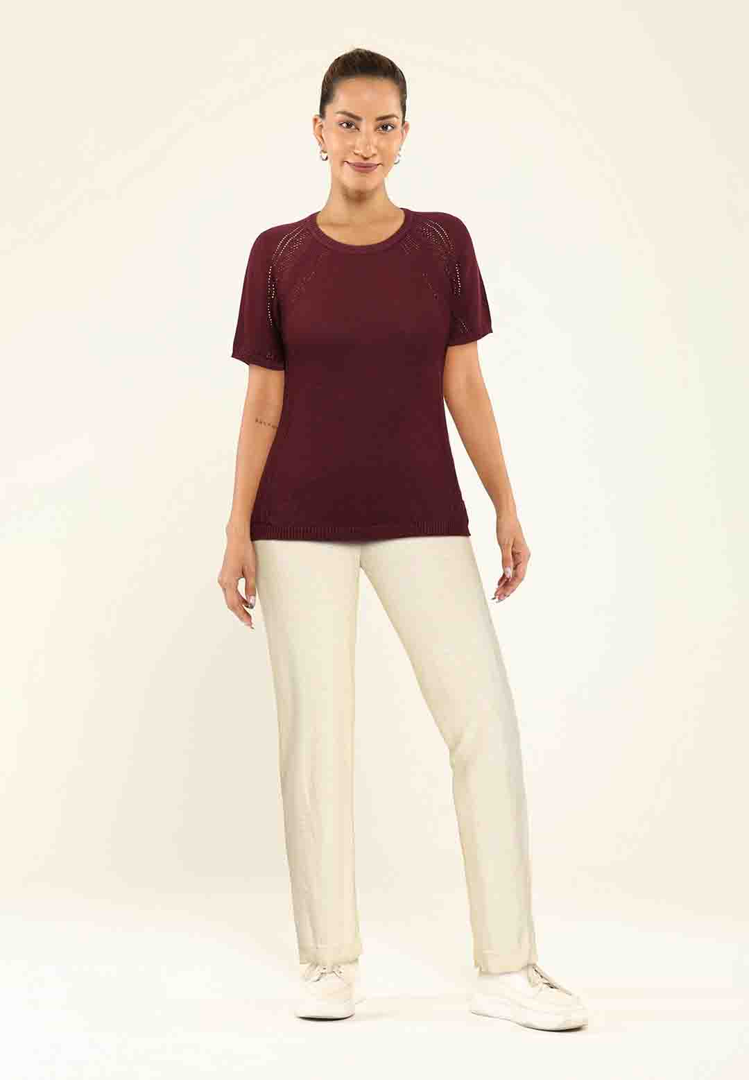 The Move All Day Pointelle Top - Image 55