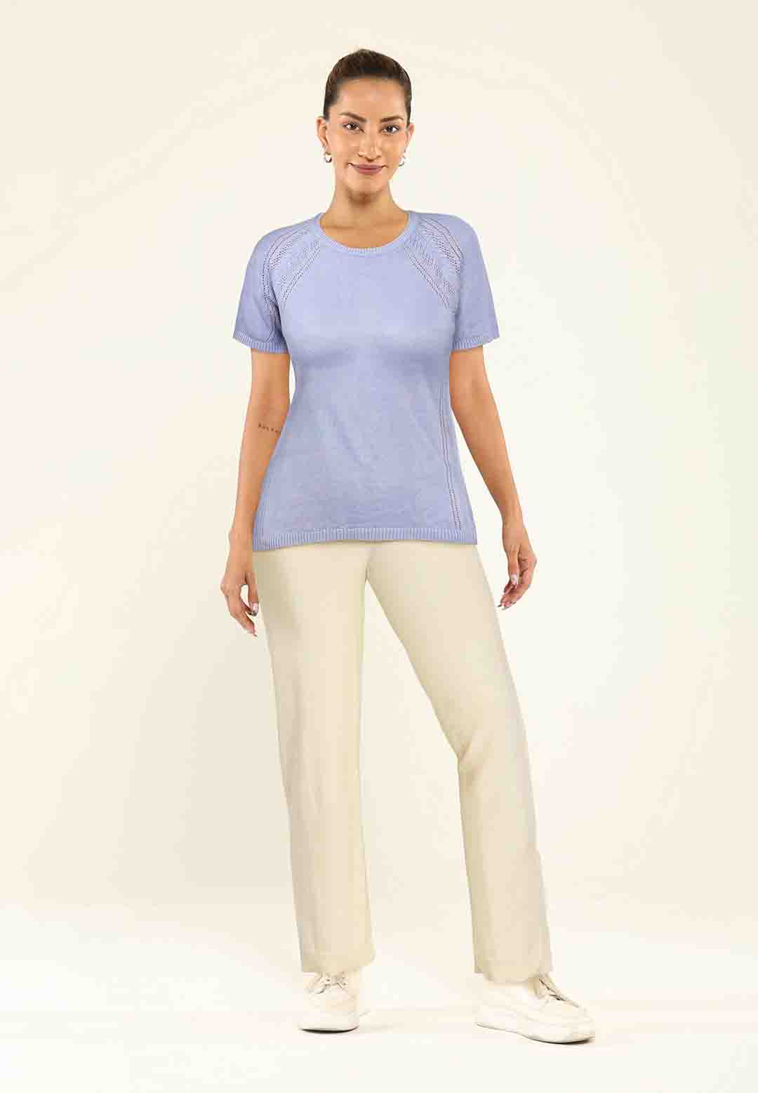 The Move All Day Pointelle Top - Image 57
