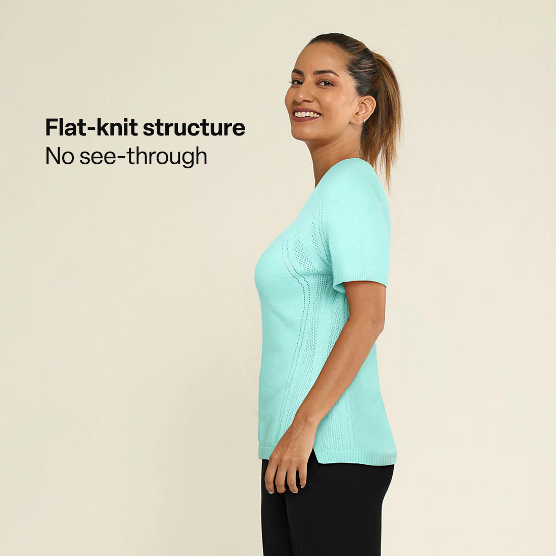 The Move All Day Pointelle Top - Image 6