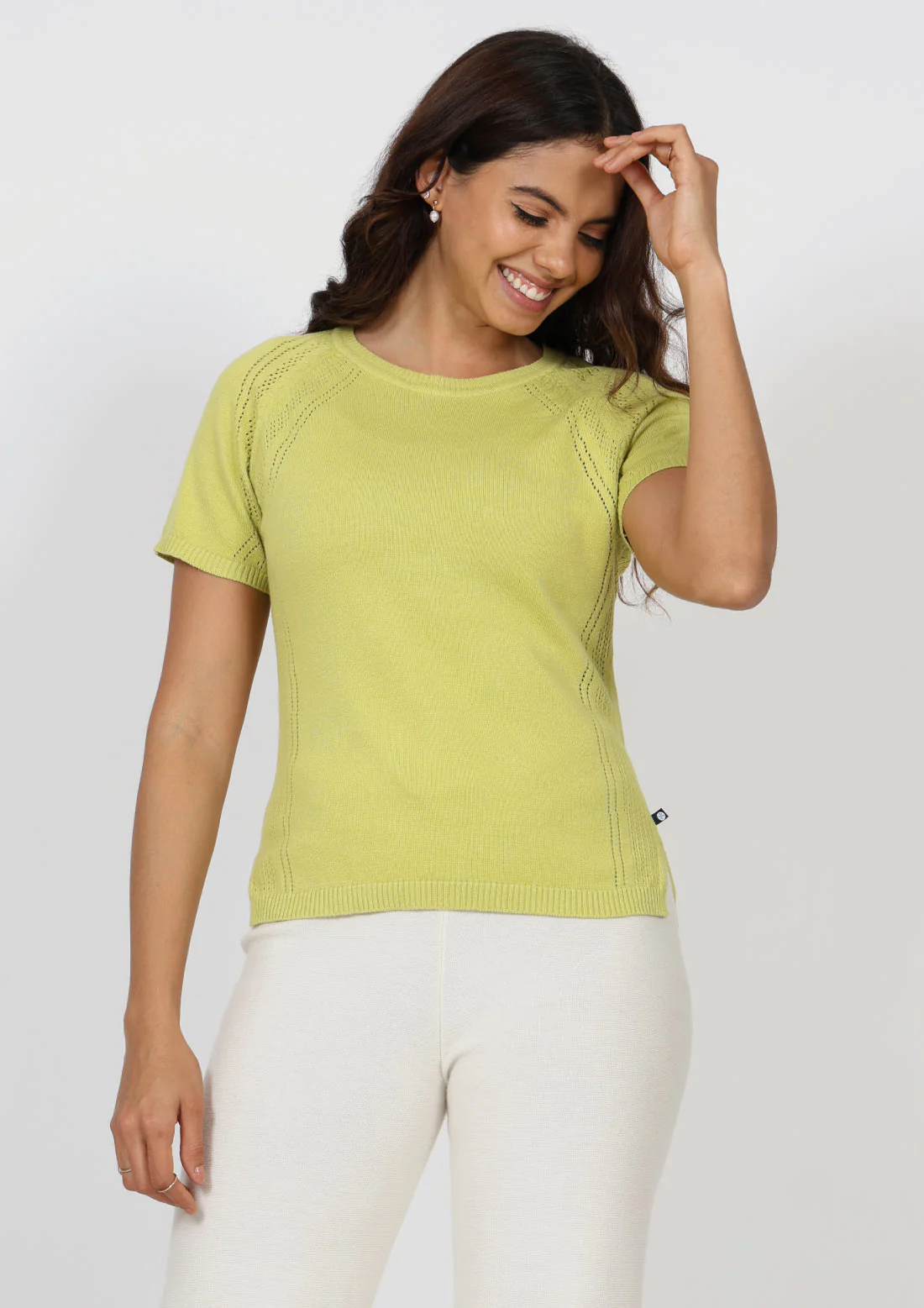 The Move All Day Pointelle Top - Image 64