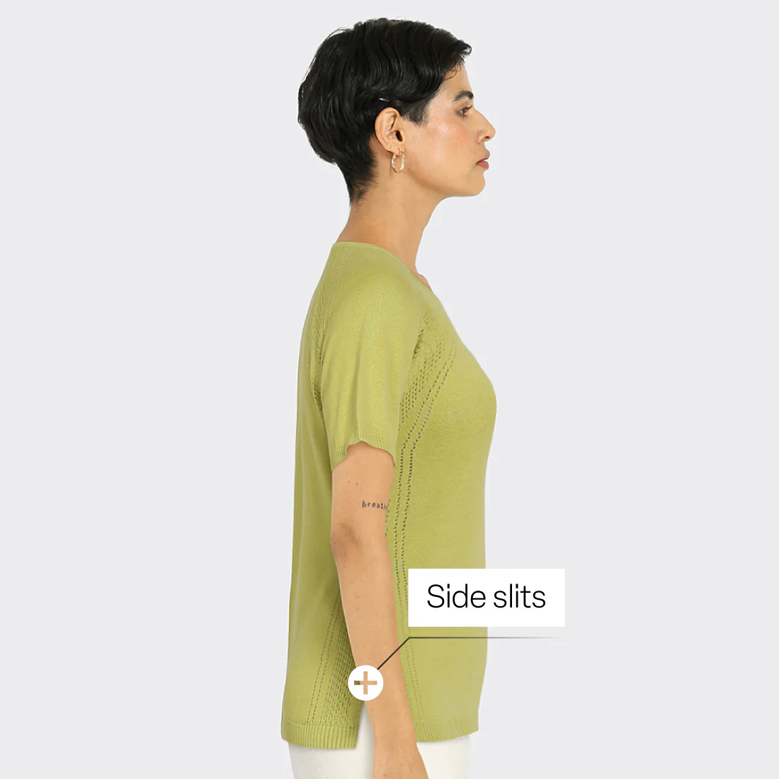 The Move All Day Pointelle Top - Image 70