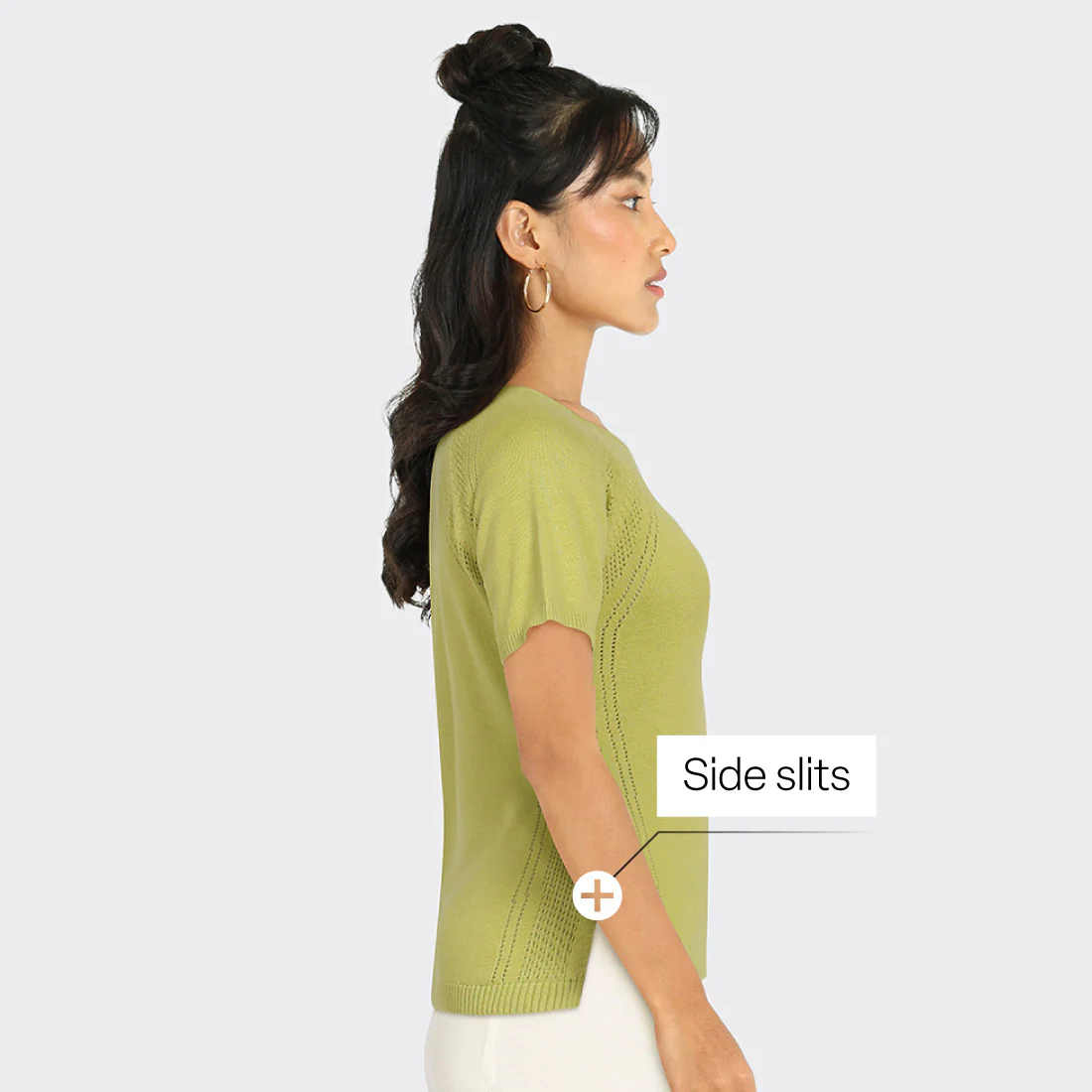 The Move All Day Pointelle Top - Image 71