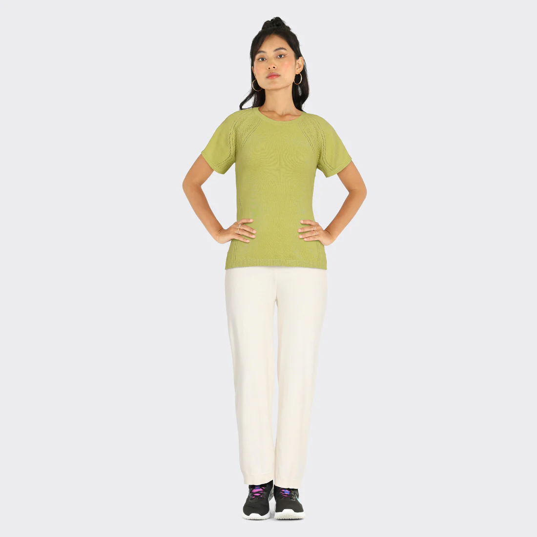 The Move All Day Pointelle Top - Image 75
