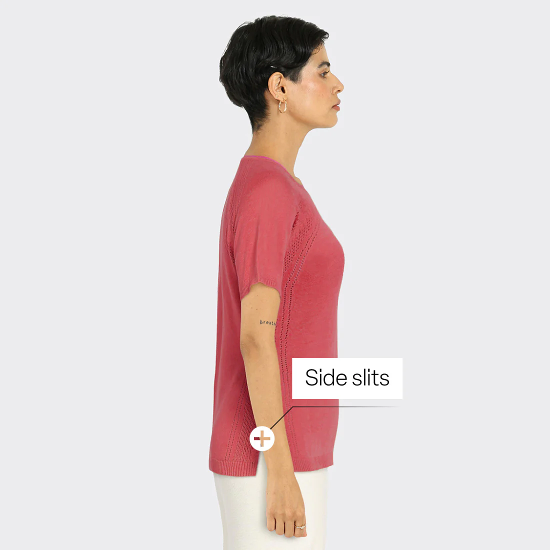 The Move All Day Pointelle Top - Image 85