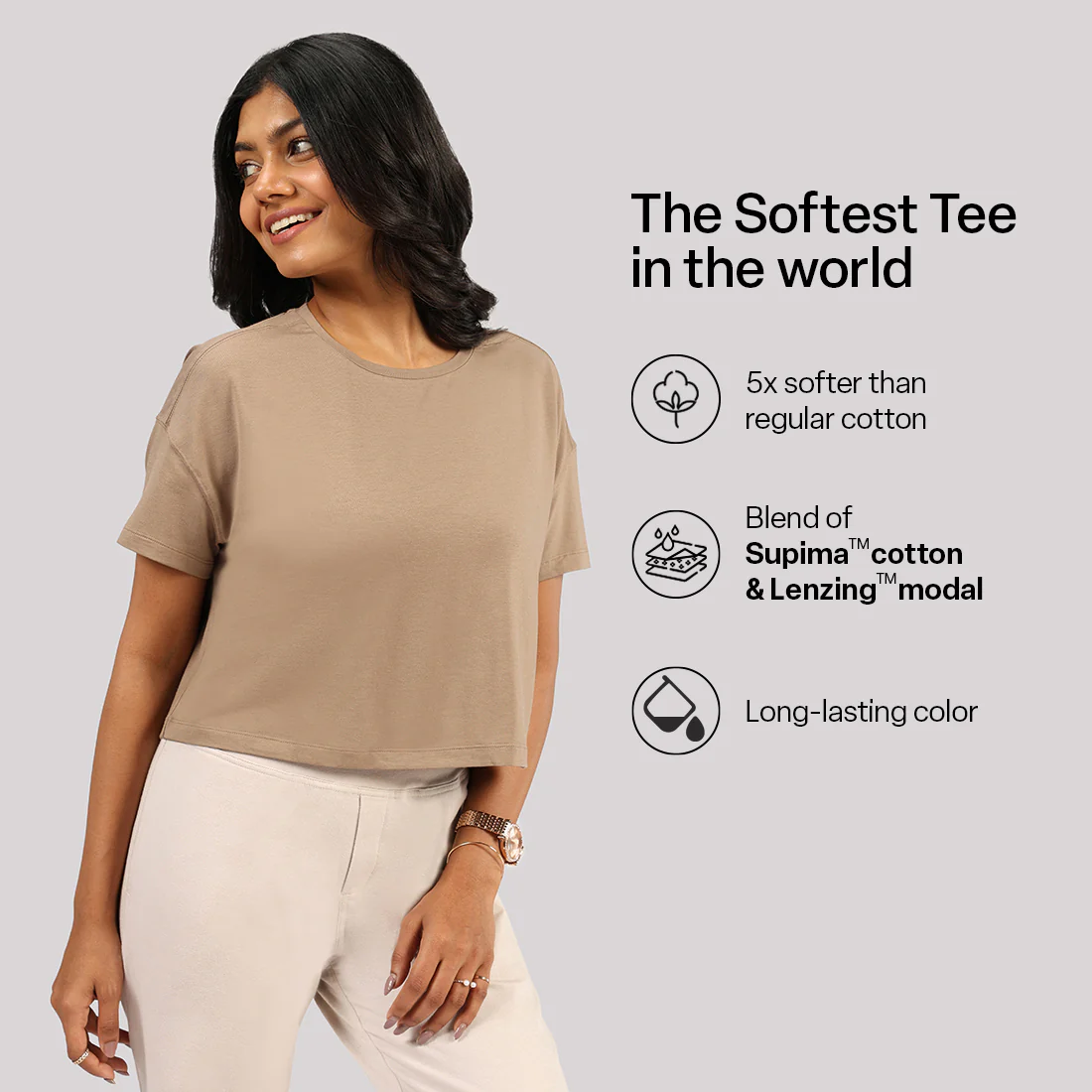 Softest Tee - Boxy Crop - Image 131