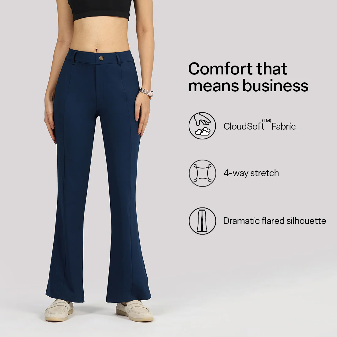 Ultimate Flared Trousers - Image 34