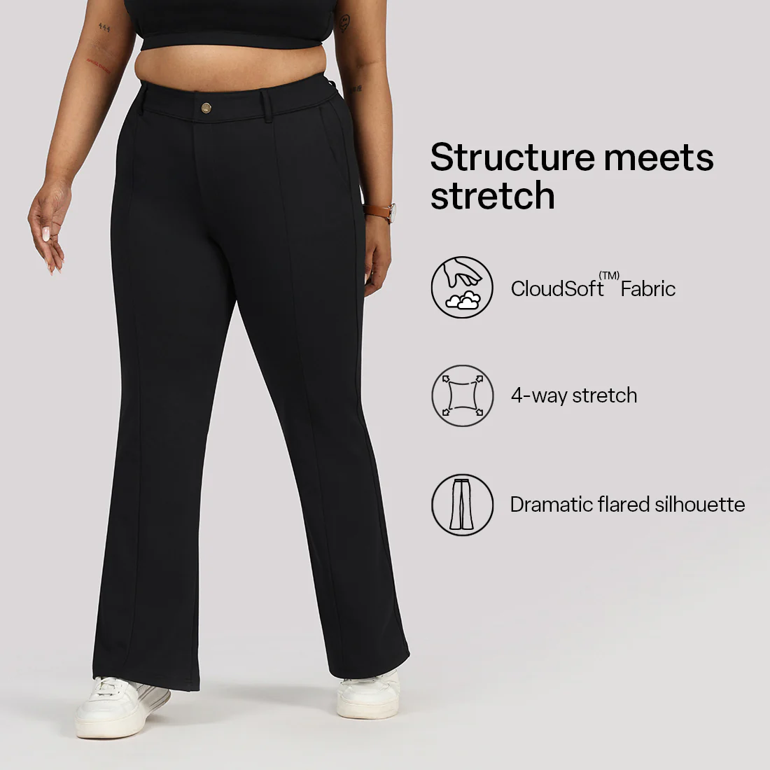 Ultimate Flared Trousers - Image 47