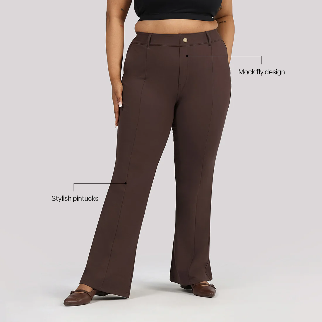Ultimate Flared Trousers - Image 65