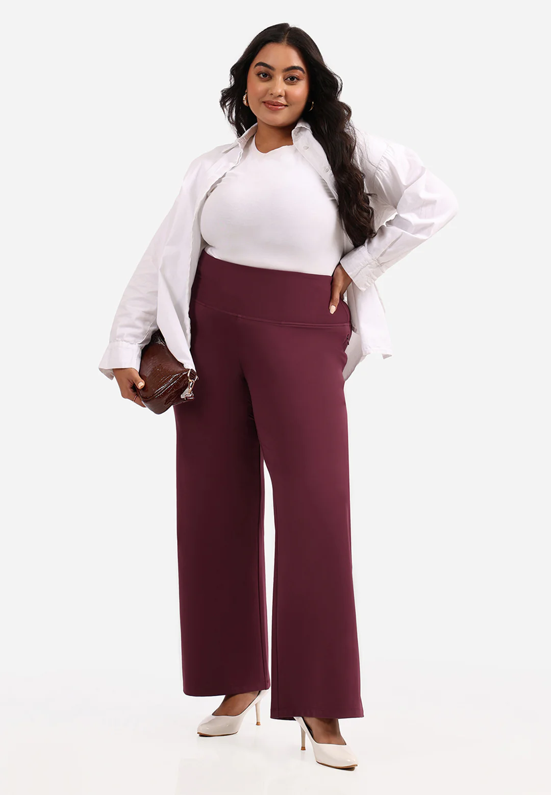 Ultimate Sculpt Wide-Legged Pants - Image 3