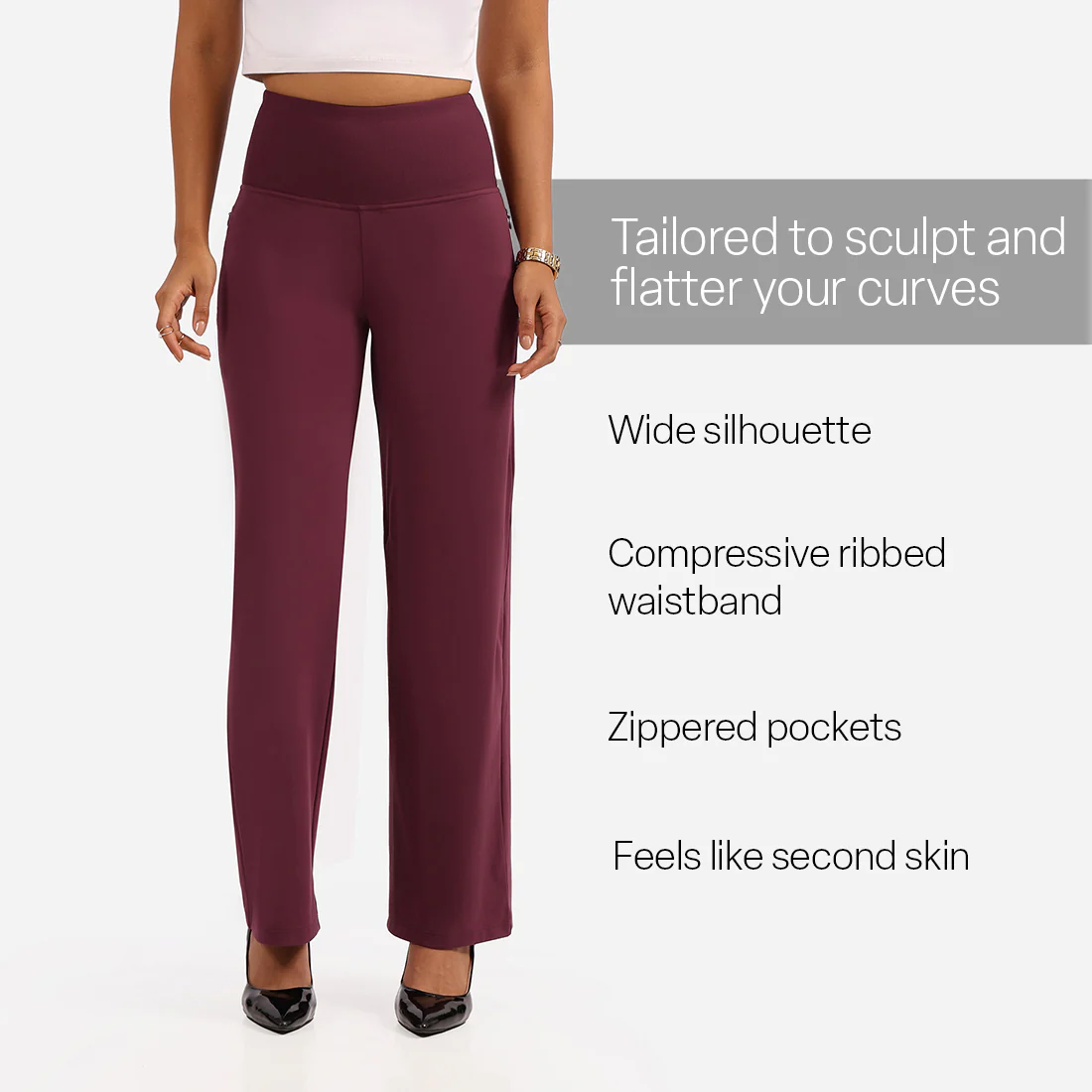 Ultimate Sculpt Wide-Legged Pants - Image 32