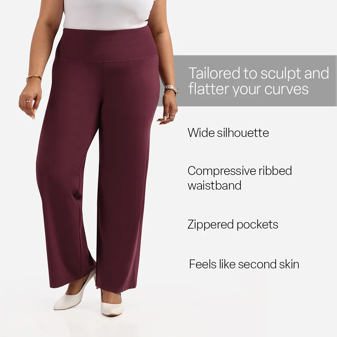Ultimate Sculpt Wide-Legged Pants - Image 38