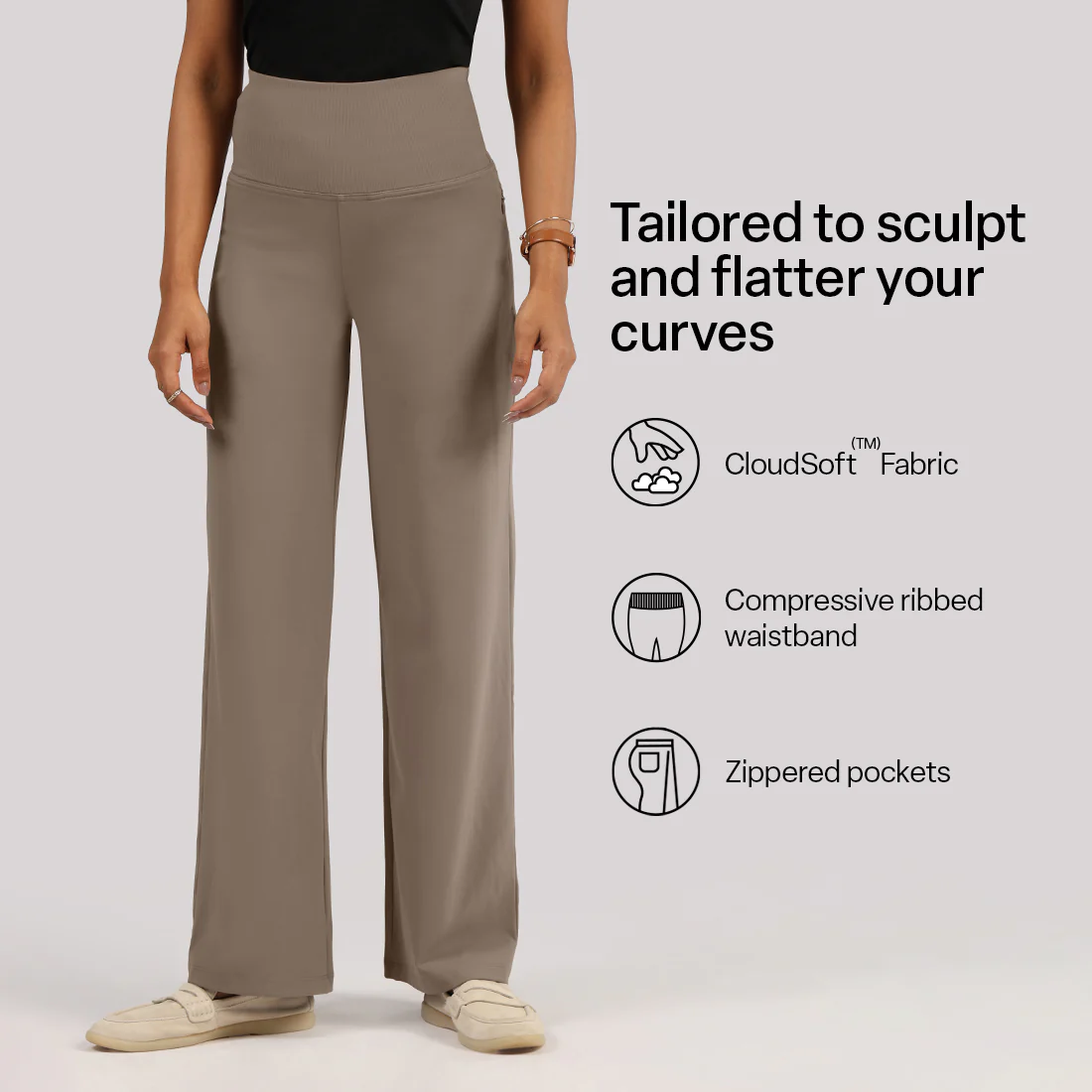 Ultimate Sculpt Wide-Legged Pants - Image 43
