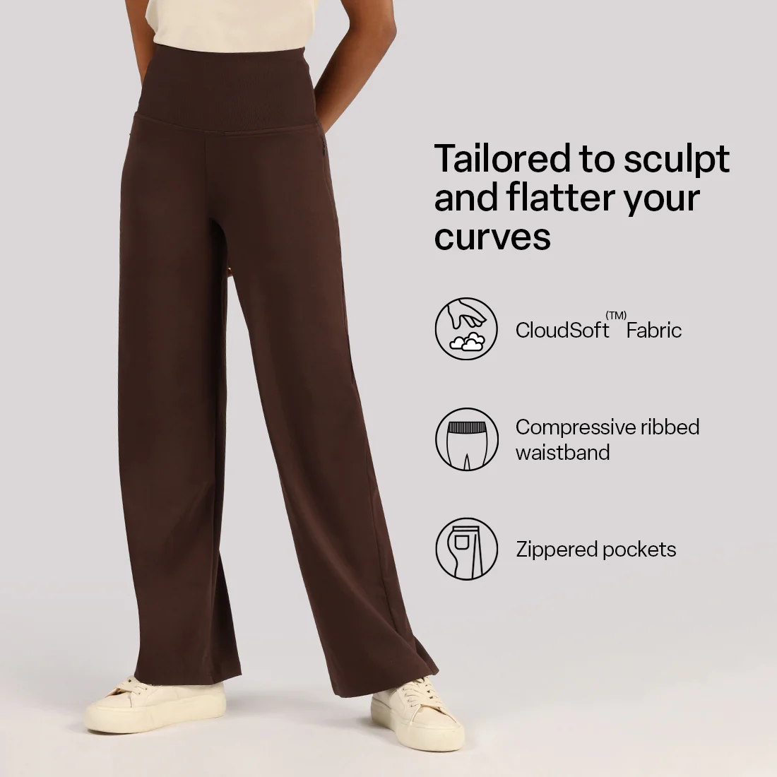 Ultimate Sculpt Wide-Legged Pants - Image 60
