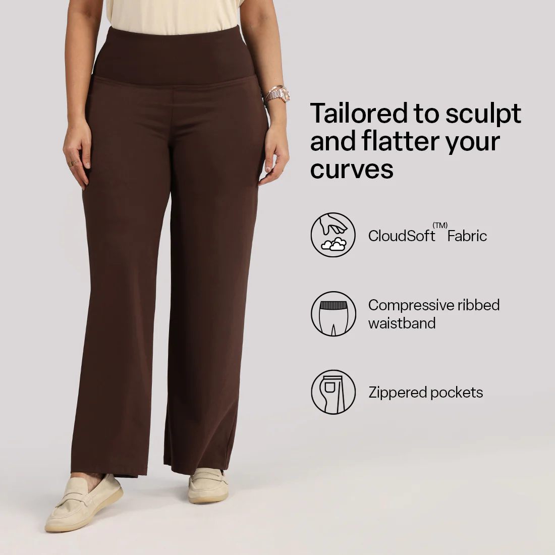Ultimate Sculpt Wide-Legged Pants - Image 63