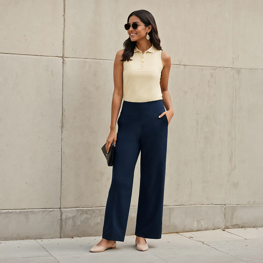 Ultimate Sculpt Wide-Legged Pants - Image 73